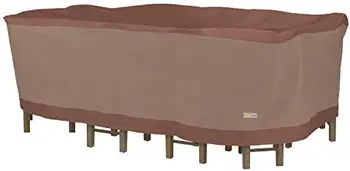 Чехлы Ultimate Waterproof 125-дюймовый Прямоугольный / Овальный стол со Стульями, 127 