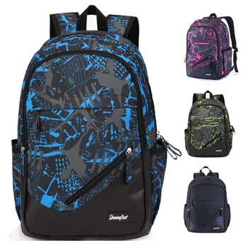Школьные сумки для учащихся младших классов средней школы, модный тренд для мужчин, дорожные сумки-рюкзаки для компьютеров большой емкости для женщин