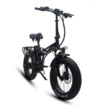 Электрический велосипед Складной Велосипед с литиевой батареей 20 дюймов Износостойкий Нескользящий На открытом воздухе Взрослый Двухместный Человек