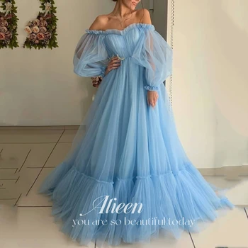 Юбка Aileen Fairy, подходящие платья по запросу, вечерние платья без бретелек, женское элегантное вечернее платье для женщин 2023, сетка, пушистая