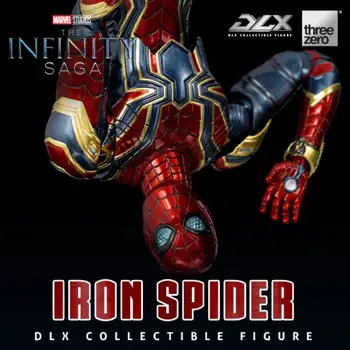 【Предварительная продажа】 3A экшн-модель Threezero DLX Iron Spider The Infinity Saga, коллекционные фигурки-игрушки